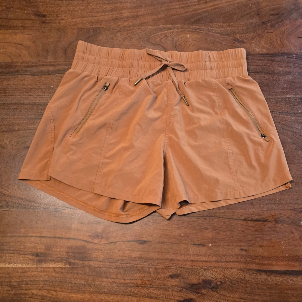 All in Motion Women's Tan Athletic Shorts